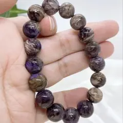 【天然石】チャロアイト ブレスレット 内径16cm