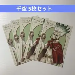 【5枚】Dr.stone ドクスト LOFT 石神千空イラストシート