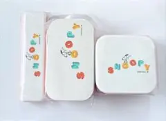 スヌーピー SNOOPY 弁当箱　ランチボックス　箸スプーンセット　日本製