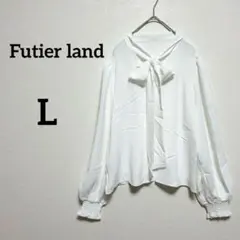 ブラウス長袖白