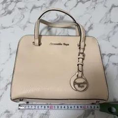 美品 Samantha Vega ハンドバッグ ベージュ アイボリー