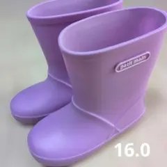 petit main レインブーツ パープル　16.0cmのサムネイル