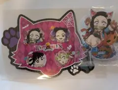 鬼滅の刃　ハロウィン2025　アクリルスタンドB　竈門禰豆子　特典ステッカー