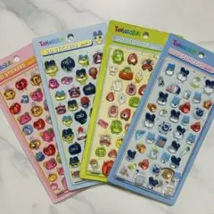 たまごっち 3D 4枚セットシール ステッカー ボンボンシール