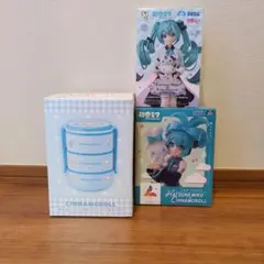 初音ミク シナモロール フィギュアセット