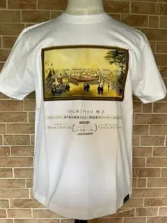 開港170年周年記念Tシャツ　ペリーファイヤーデスマッチ　デビュー戦反則負け　L