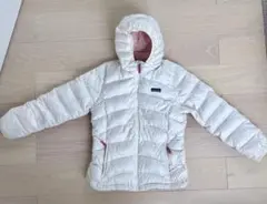 パタゴニア キッズ XXLウィメンズXS ハイロフト ダウン セーター フーディ