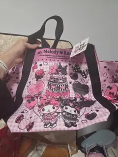 マイメロディ　クロミ　アニバーサリー　大きめトート