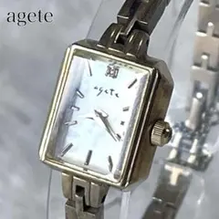 agete first 時計　電池交換済み【お値下げ可能】 楽天市場】アガット 中古（腕時計）の通販