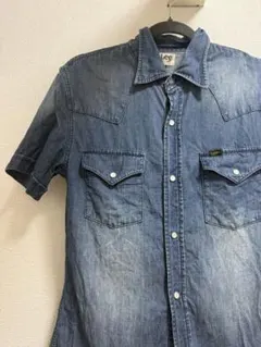 アメリカ古着　半袖Tシャツ　Lee ジーンズシャツ リー