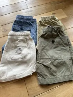 ハーフパンツ 4点セット まとめ売りZARA.petitmain.GAP 90のサムネイル