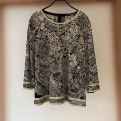 最終価格 LEONARD FASHION 七分袖 ニットチュニック - メルカリ