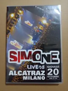 SIMONE DVD LIVE 05 ALCATRAZ MILANO