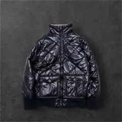 y2k 00s ダウンジャケット パファージャケット 光沢 お兄系