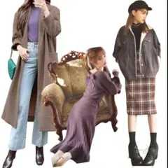 ♥本日限定価格♥　チェスターコート　ボアジャケット　ワンピース　3点　まとめ売り