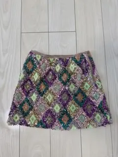 ZARA スパンコール　レア品スカート　キラキラ♡未使用に近い