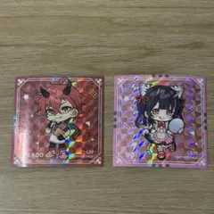 かぐや＆彩葉 コースター スイパラ 特典 超かぐや姫！ スイーツ