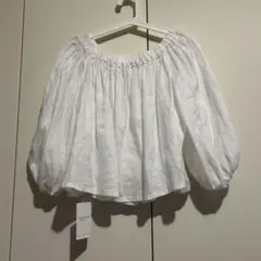 フレームワーク 楊柳ヘンリーブラウス レイヤード シワ加工 白 - メルカリ
