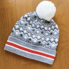 【新品未使用】コムサイズム：子どもニット帽