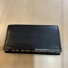 Paul Smith ブラック レザー キーケース