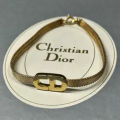 Dior CDロゴ メッシュ ブレスレット ゴールド 金 ディオールのサムネイル