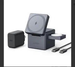 アンカー　Anker 3-in-1 Cube with MagSafe