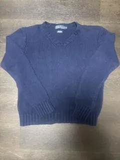 Polo by Ralph Lauren ネイビー Vネックセーター M
