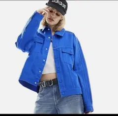 Adidas　KSENIASCHNAIDERスリーストライプスデニムジャケット