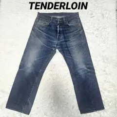 TENDERLOIN デニム 34 赤耳 鬼ヒゲ ハチノスのサムネイル