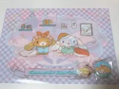 シナモロール くら寿司 クリアファイル 缶バッジ フィギュア カプチーノ