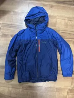 モンベル パーマフロスト ダウンパーカ Sサイズ 800フィルパワー ブルー