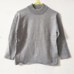 ZARA　キッズ　タートルネックセーター　グレー　104㎝
