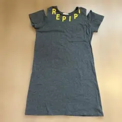 repipi armario 半袖ワンピース グレー Sサイズのサムネイル