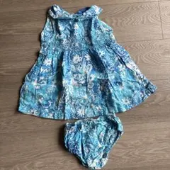 ⭐︎【blueginger】ノースリーブワンピース 18m ハワイ