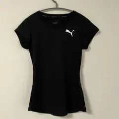 【美品】プーマ　PUMA ランニングシャツ　Sサイズ ブラックのサムネイル