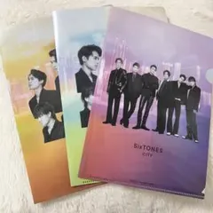 SixTONES CITY 特典 クリアファイル 3枚セット