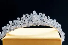 ANNA WEDDING 低めティアラ　TLM298