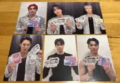 匿名配送 SEVENTEEN スタンプラリー まとめ売り 6枚セット