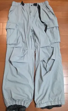 韓国スノボウェアブランドUSS2 ライトグレーパンツ