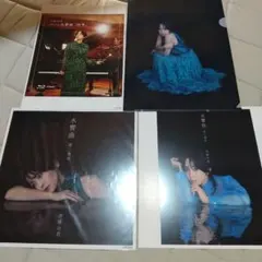 斉藤由貴 ビジュアルシート、クリアファイル 水響曲 四季 第二楽章のサムネイル