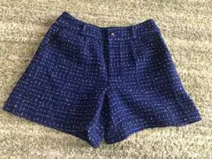 ツイード ショートパンツ
