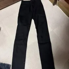 ブラック スキニーパンツ ハイウエスト