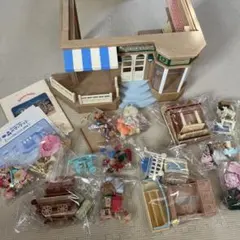 希少　シルバニアファミリー 森のマーケット