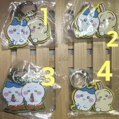 ちいかわ ラバーキーホルダー (ハチワレ うさぎ)(ハチワレ　ちいかわ)