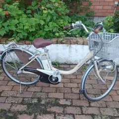 名古屋市 Panasonic 電動アシスト自転車 バッテリーほぼ新品8.9Ah