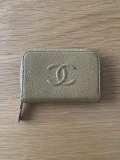 CHANEL キャビアスキン　コインケース　美品