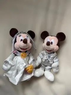 ミッキー ミニー ウェディング ぬいぐるみセット