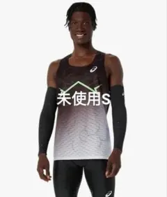 アシックス　シングレット　メタランショートパンツセット　海外サイズXS アシックス シングレット メタランショートパンツセット 海外サイズXS