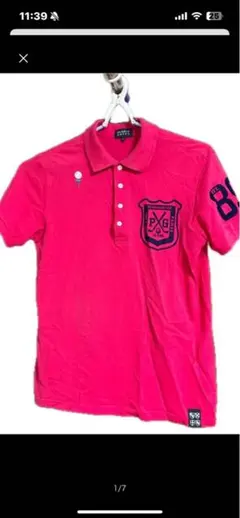 PXG ポロシャツ ピンク EST. 89