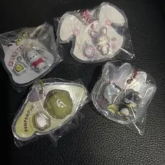 サンリオパッケージチャーム4個セット